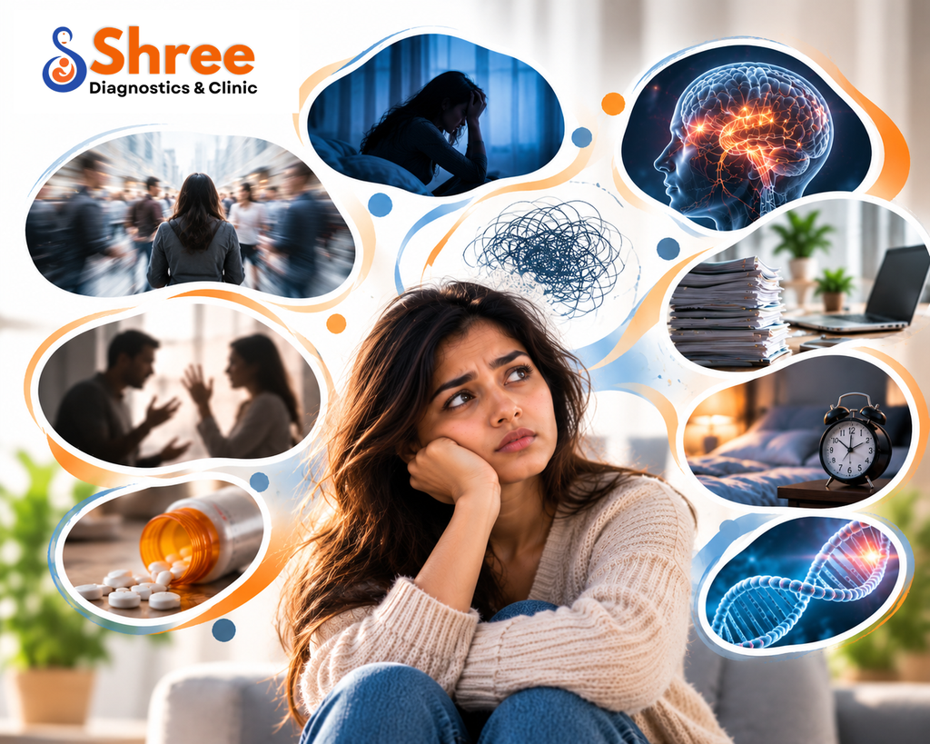 How to Stop Panic Attacks: Symptoms, Causes & Treatment faqs concept original shree logo